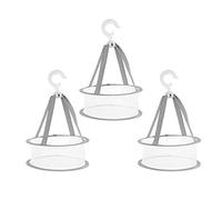 PRETYZOOM Red para Secar Borlas de Polvo 3 Pcs Colgador de Malla para Secar Brochas de Maquillaje Hecho de Poliéster para Ventilar y Almacenamiento