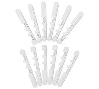 PRETYZOOM Regla de Distancia Pupilar Rígida y Flexible 12 Unidades 17,5 Cm Herramienta de Medición Óptica para Optometría Uso Profesional y Equipo de Medición Pupilar