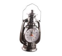 PRETYZOOM Reloj Despertador Vintage de Plástico sin Batería Lámpara de Aceite para Decoración de Mesa en Sala de Estar U Oficina Estilo Retro Clásico Color Aleatorio