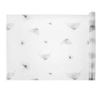 PRETYZOOM Revestimiento Autoadhesivo para Estantes y Cajones Papel Protector Antideslizante Resistente al Polvo y Humedad Diseño Negro con Motivo de Mariposas 45X200 CM para Cocina