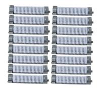 PRETYZOOM Rizadores De Pelo Grandes Para Permanente 16 Unidades Tamaño Grande Pinzas Para Volumen Raíz Cabello Corto y Mediano Uso Profesional y Doméstico Color Gris