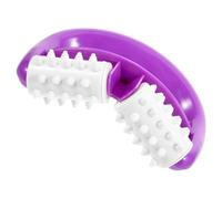 PRETYZOOM Rodillo Masajeador Muscular Diseño Ergonómico para Brazos y Espalda Agarre Cómodo y Material Abs Tpr, Adecuado para Yoga y Uso en Interiores