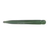 PRETYZOOM Rodillo y Varita Guasha de Jade Natural para Masaje Facial y Ocular, Herramienta que Estimula Circulación y Relaja Músculos, Recomendada para Personas Ejercicio