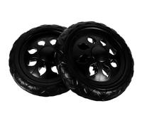 PRETYZOOM Ruedas Giratorias para Carrito de Compra 2 Piezas Accesorio para Carrito de Mano y Transporte de Mercancías