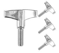 PRETYZOOM Set de 4 Piezas de Tornillo y Tuerca para Soporte de Platillos, Compatible Kits de Batería Jazz, Botón Manual para Ajuste Fácil en Estudios o Presentaciones