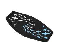 PRETYZOOM Snorkel para Adultos con Correa Ajustable Antienredos, Diseño de Doble Capa Antivaho, Funda Transpirable para Buceo y Natación, Accesorio para Deportes Acuáticos, 1 Pieza