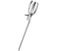 PRETYZOOM Soporte de Pinza de Laboratorio de Cuatro Puntas Ajustable Acero Inoxidable Clip para Condensadores y Varillas de Laboratorio Adecuado para Experimentos Científicos y Química