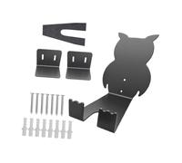 PRETYZOOM Soporte para Bicicletas de Pared Diseño Búho Expositor Resistente para Garaje Apto para Bicicletas Plegables Montaña y Carretera Material Ecológico y Capacidad Alta de Carga