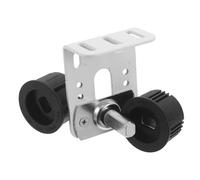 PRETYZOOM Soporte para Cortina Enrollable Eléctrico de 50mm, Material Metálico y Plástico, Sujeta Firmemente Motor Tubular y Impide la Cortina se Descuelgue, Adecuado para Salón
