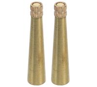 PRETYZOOM Soportes de Cobre para Marco de Fotos 8x45mm, Tornillos de Montaje 2 Tapas de Cobre, Kit de Herrajes para Exhibición en Mesa, Soporte Estable para Bodas y Decoración de