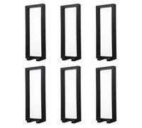 PRETYZOOM Soportes de Exhibición Flotantes para Joyas y Organizador de Anillos Diseño Práctico y Estructura Modelada, Adecuado para Vitrinas y Decoración en Hogar 6 Unidades