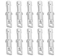 PRETYZOOM Tapones de Aluminio para Varillas de Tienda de Campaña 8,5 Mm, Kit de 10 Piezas, Repuestos Ligeros y Resistentes para Reparación de Extremos, Accesorios para Camping y Senderismo