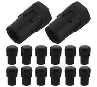 PRETYZOOM Tapones de Goma Aplicables para Pedal de Bicicleta Eléctrica 30 Unidades Protector Antideslizante y Resistente al Desgaste Funda para Reposapiés Repuestos para Bicicleta