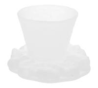 PRETYZOOM Taza de Té de Vidrio Estilo Kung Fu con Posavasos Taza de Té Elegante Set de Vidrio y Tertulias de Amigos