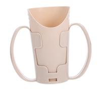 PRETYZOOM Taza para Beber con Doble Asa y Abertura Inclinada para Personas Mayores para Disfagia y Soporte de Rehabilitación Vaso de Plástico Antiderrames
