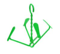 PRETYZOOM Tendedero de Zapatos Plegable para Secar 2 Pares Organizador de Perchas para Zapatos de Plástico Diseño Compacto y Práctico para Hogar y Gancho para Colgar