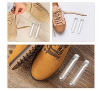 PRETYZOOM Tubos Transparentes para Cordones de Zapatos 20 Pcs Tapones de Rosca Organizador Portátil Hermético de PE para Almacenamiento y Viaje Contenedor Compacto para Cordones