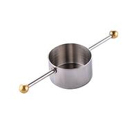 PRETYZOOM Vaso de Acero Inoxidable de 30 Ml Taza Medidora de Coctelería Vaso Alto para Vino para Bar Y Hogar