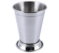 PRETYZOOM Vaso Mezclador De Bar De Acero Inoxidable 300-400 Ml Diseño Plateado Tipo Perlado, Copa Para Cócteles y Bebidas, Adecuado Para Reuniones Sociales y Uso Hogar