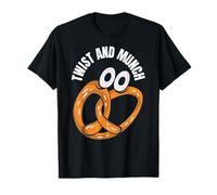 Pretzel Divertido Twist and Munch Snack con Humor Camiseta