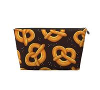 Pretzels de Dibujos Animados, Bolsa de Maquillaje Bolsa de cosméticos Bolsa de artículos de tocador de Viaje portátil Bolsa de artículos de tocador