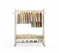 PreuepltrMa Perchero con Estante para Zapatos, de pie de Suelo de Metal,Armario Abierto, para Entrada y Pasillo, para Ropa, Sombrero, Bolsa,Estilo Moderno(White120*40 * 150)