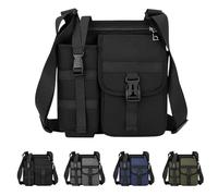 Prevalentn Shoulder Bag, Prevalente Shoulder Bag, Shoulder Bags with Water Bottle Holderm, Multi Compartment for Workout Gym and Going Out (Black)