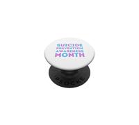 Prevención de Conciencia del Suicidio God Love You Mom Dad Boy Girl PopSockets PopGrip Adhesivo