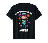 Prevención de infecciones Enfermera Atención Sanitaria Control de infecciones Camiseta