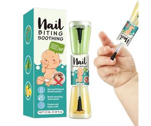 Prevención de mordeduras de uñas | Pequeña botella de barniz antiuñas para niños y para el cuidado de las uñas natural, protección líquida amarga para la salud de los dedos, hábito de manos de bebé