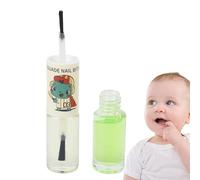 Prevención de mordeduras de uñas | Protector de succión del pulgar | Agua amarga para morderse las uñas del bebé para fortalecer la cutícula, reparación de manicura, cuidado de viaje a casa