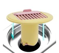 Prevención de reflujo de drenaje, filtro de peine para alcantarillado, trampa de filtro de alcantarillado con tapón de inserción de sello, tapón de agua eficaz para cocina, baño, baño, hogar