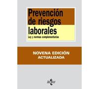 Prevención de riesgos laborales: Ley y normas complementarias (Derecho - Biblioteca De Textos Legales)