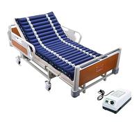Prevención de úlceras por presión, colchón de presión de aire alterna para úlceras de cama, se adapta a cama de hospital, almohadilla inflable con bomba para alivio médico de heridas