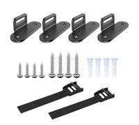 Prevención de vuelcos de muebles, muebles ajustables a la pared para evitar que se caigan, estabilizadores de liberación rápida, soportes protectores de 2 piezas, cerraduras de cajón para guardería