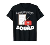 Prevención Equipo - Comunidad Enfermera De Salud Comunitaria Camiseta