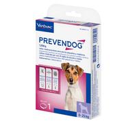 PREVENDOG - Collar antiparasitario para perro de tamaño pequeño o mediano - Opción: Collar
