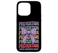 Prevention Cancer Awareness Women Carcasa para iPhone 15 Pro Max