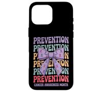 Prevention Cancer Awareness Women Carcasa para iPhone 16 Pro Max