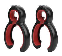 Prevessel Abrelatas de Acero Inoxidable 6 en 1, Abridor de Botellas Multifuncional, Utensilios de Cocina Portátiles 2 Piezas