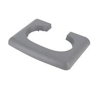 Prevessel Almohadilla para Portavasos de Consola Central, Cubierta Gris para Tapa de Reposabrazos para 2004-2014, Reemplazo Ideal, No Acolchado, Sujeción Segura en su Lugar, Fácil de Limpiar, 10,4 X