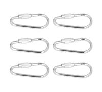 Prevessel Anillos para Patas de Pájaro de Acero Inoxidable, Resistentes a Mordeduras, Anillos para Pata de Loro, Accesorios de Juguete, 20 Piezas para Juego de Pájaros (S)