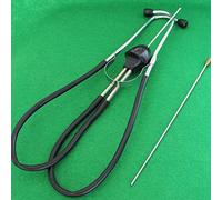 Prevessel Estetoscopio de Cilindro para Mecánica Automotriz, Herramienta de Diagnóstico de Motor de Automóvil de Acero Inoxidable de Primera Calidad para Agua, Aceite, Gas, Flujo de, Sonido para