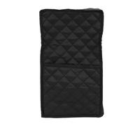 Prevessel - Funda para batidora de cocina, protección de tela ligera acolchada para robot culinario, color negro