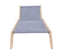 Prevessel Hamaca para Gatos con Estructura de Madera Resistente, Columpio para Lugar de Descanso Antivibraciones, para Todas Las Estaciones, Material: Sisal, Tablero Compuesto, Troncos, Lona (Silla
