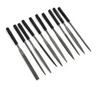 Prevessel Juego de Mini Limas de Aguja Profesionales de Acero Al Carbono para Modelar Metales y Elaborar Joyas (4 * 160mm)