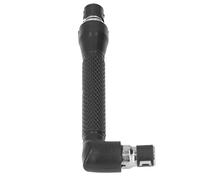 Prevessel Llave de Tubo Hexagonal de Hierro de Doble Cabeza de 90 Grados Operación Eficiente para Reparaciones de Taller Adaptador Negro de 1/4 pulg.