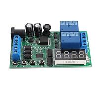 Prevessel Placa Controladora de Motor de 12 V Temporizador de Motor de 5 V - 24 Controlador de Marcha Atrás del Retraso de Tiempo Ciclos de Tiempo Relé Controlador de Servomotor de CC