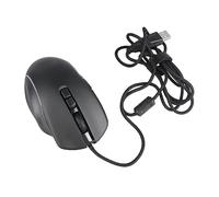 Prevessel Ratón para Juegos con Cable y Luz RGB de 10 Botones con Agarre Cómodo de 6 dpi Adecuado para Varios Tipos de Manos (1)