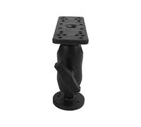 Prevessel Soporte Giratorio de 360 Grados para Buscador de Peces en Kayak Marino, Soporte de Cabeza de Bola Duradero para GPSMAP 168, 180C, 238, Nailon Reforzado